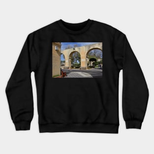 Upper Barrakka Gardens, Valletta, Malta. Crewneck Sweatshirt